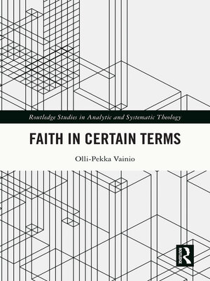 cover image of Faith in Certain Terms